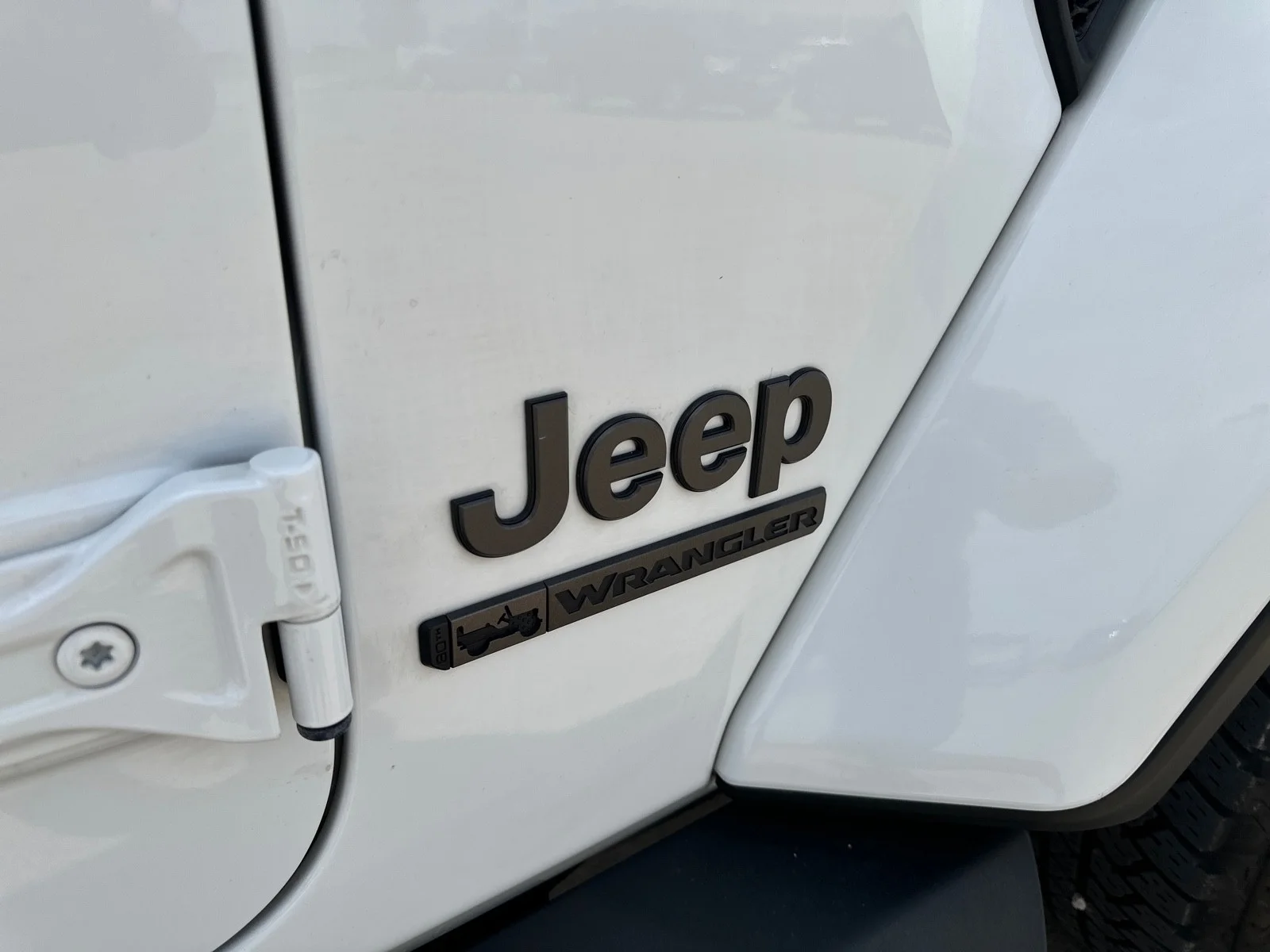 Used 2021 Bright White Clearcoat Jeep Unlimited 80th Anniversary image 5