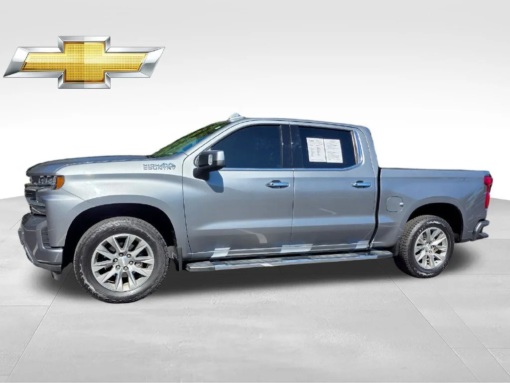 Used 2021 SATIN STEEL METALLIC Chevrolet High Country image 3