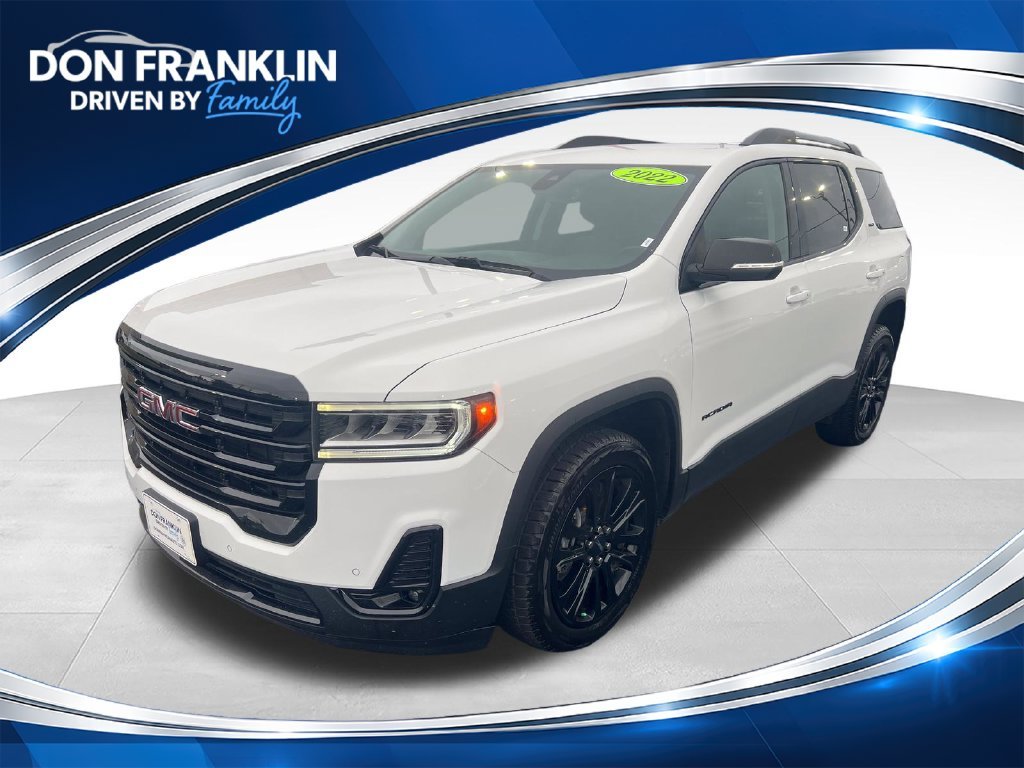 Used 2022 White GMC SLT image 1