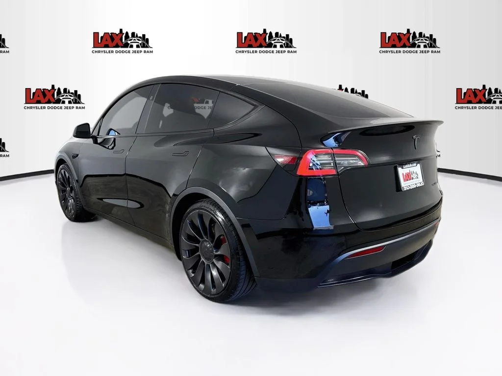 Used 2023 Black Tesla Performance image 4
