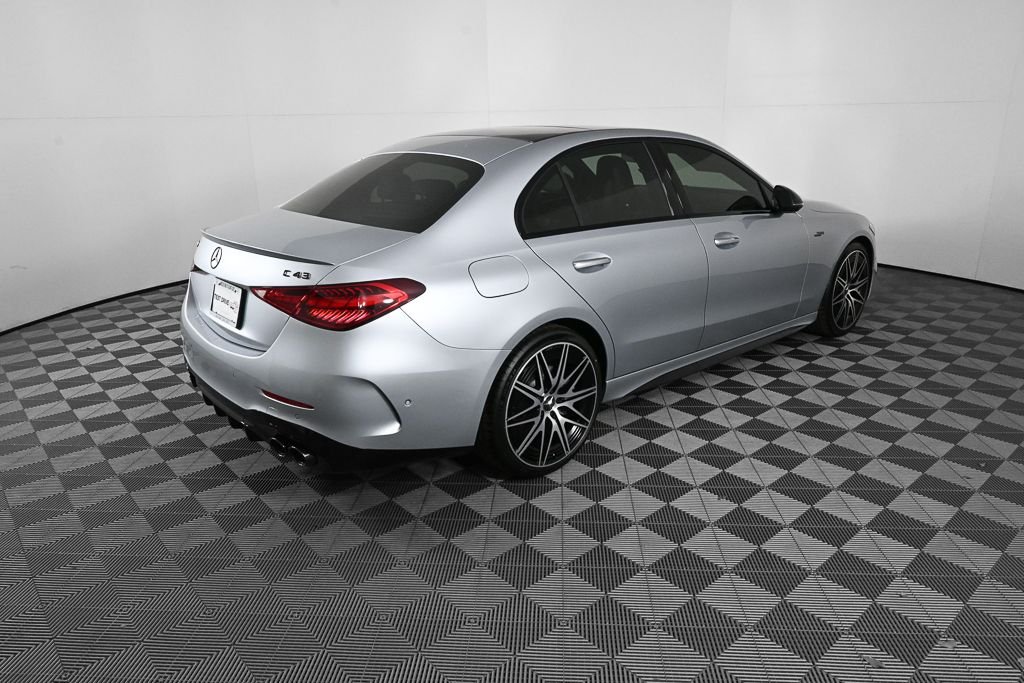 New 2026 Cirrus Silver Metallic Mercedes-Benz AMG® C 43 4MATIC® Sedan image 25