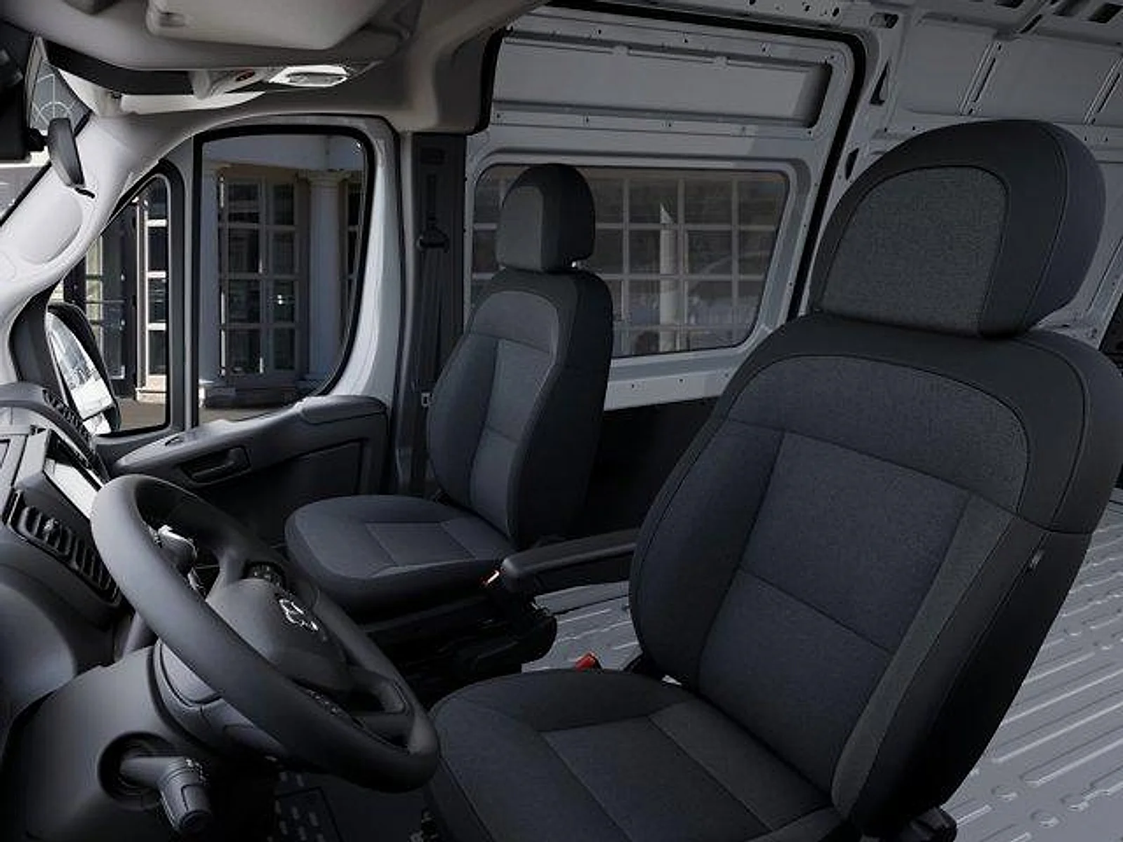 New 2026 Bright White Clear-Coat Exterior Paint RAM Cargo Van Tradesman High Roof 159" WB w/Pass Seat image 23