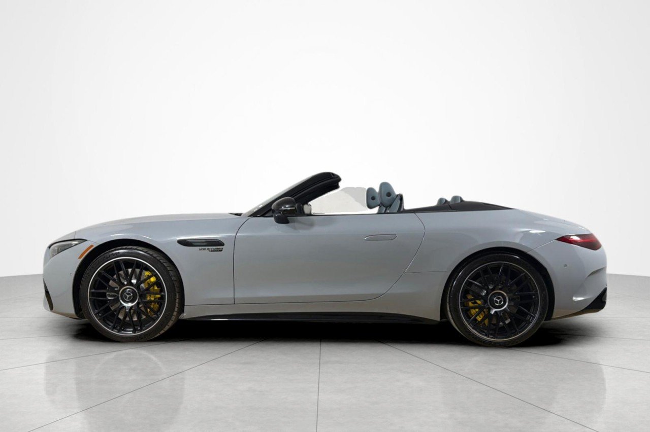 Certified Used 2022 MANUFAKTUR Alpine Grey Mercedes-Benz AMG® SL 55 image 2