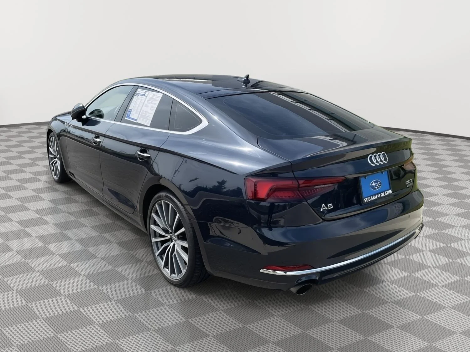 Used 2018 Moonlight Blue Metallic Audi Premium Plus image 13