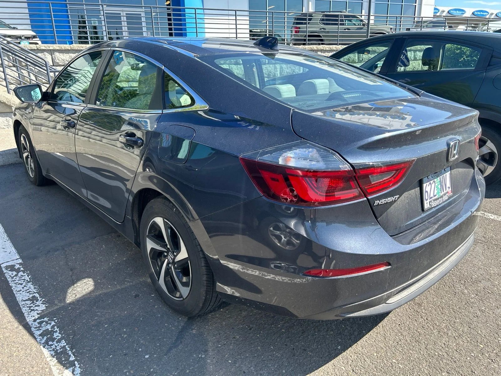 Used 2022 Cosmic Blue Metallic Honda EX image 4