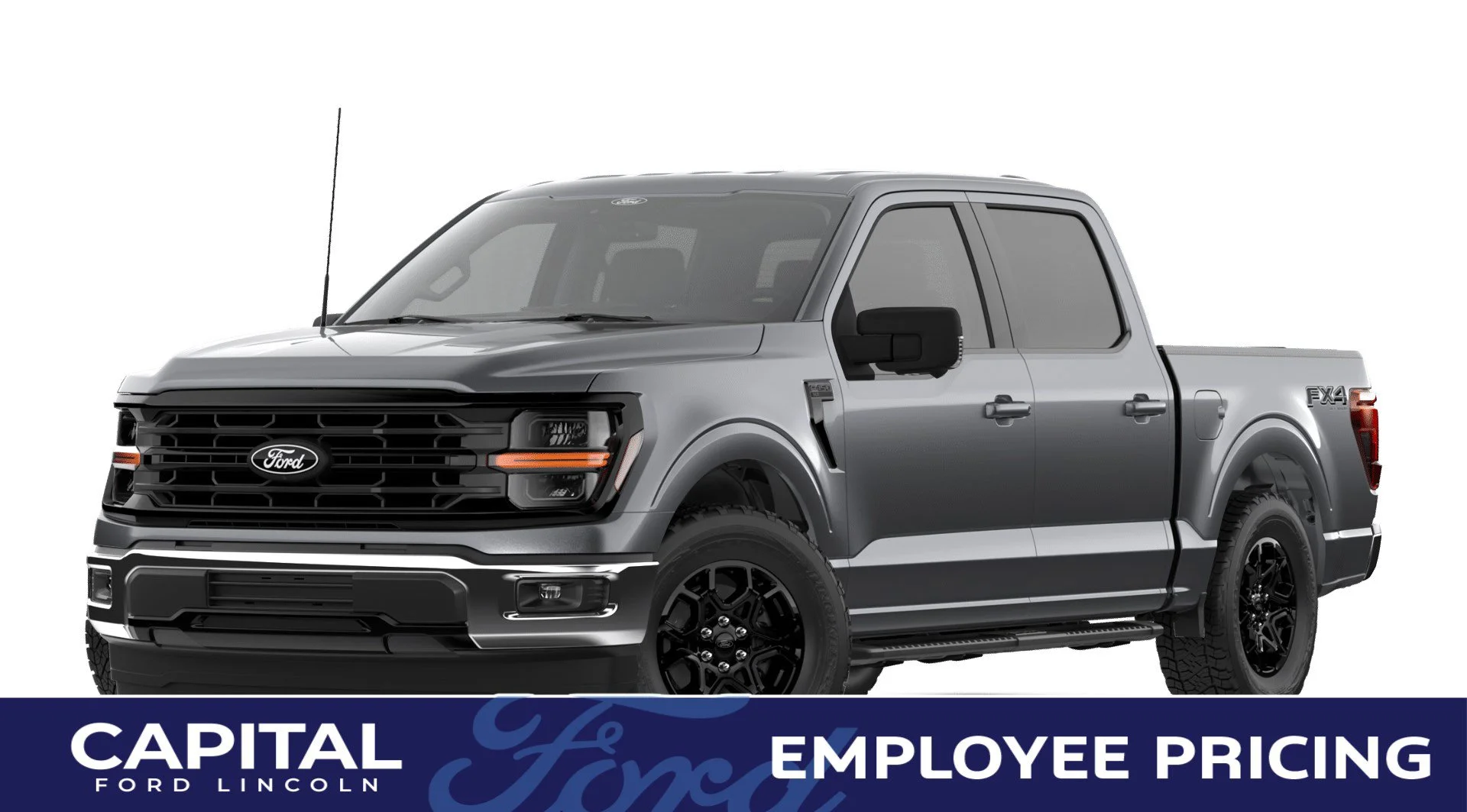 New 2026 CARBONIZED GREY METALLIC Ford XLT image 1