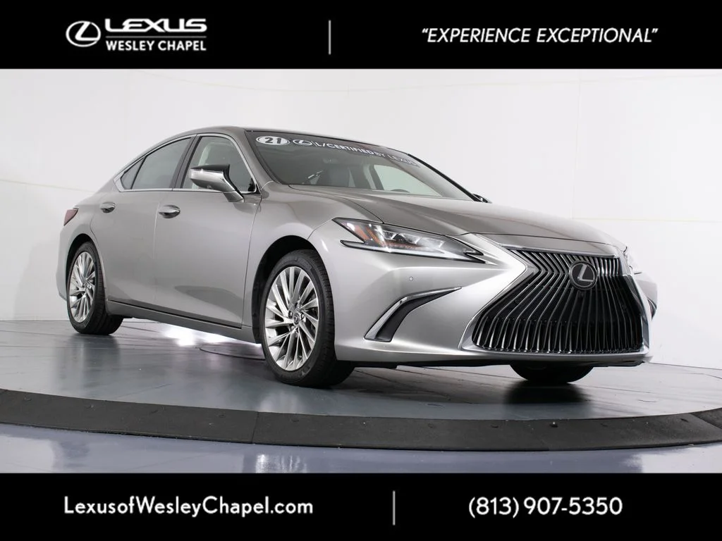 Certified Used 2021 Silver Lexus 350 Ultra Luxury image 1