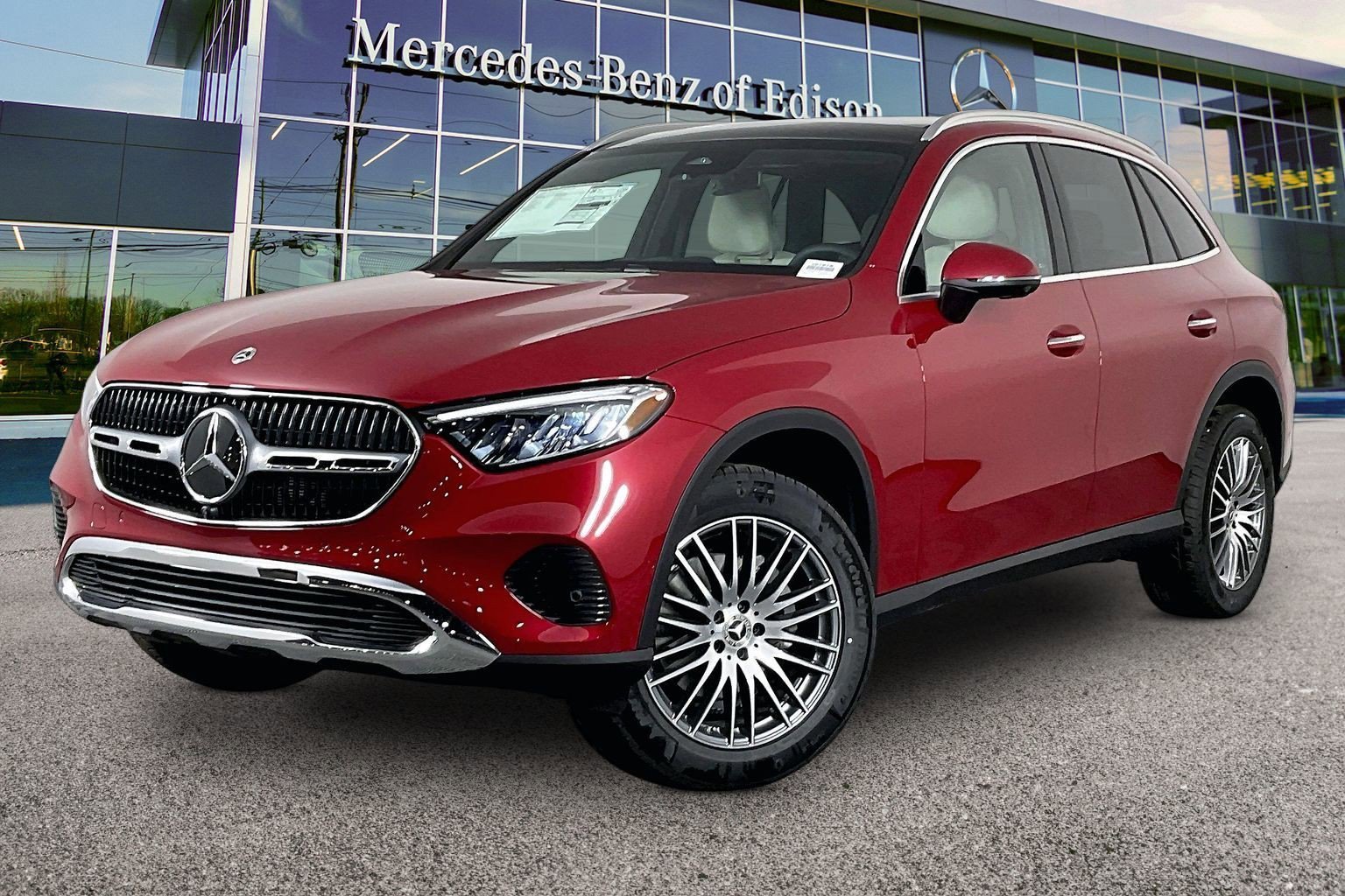 New 2026 MANUFAKTUR Patagonia Red Metallic Mercedes-Benz GLC 300 image 15