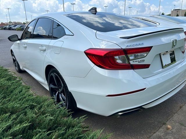 Used 2021 Platinum White Pearl Honda Sport Special Edition image 4