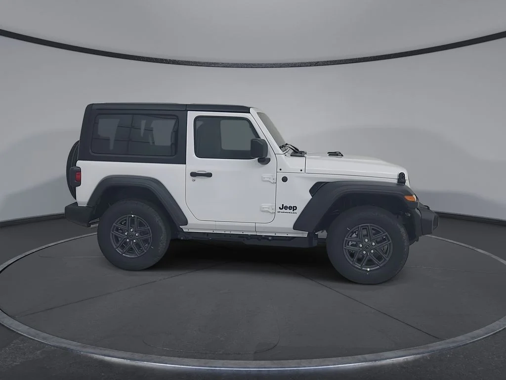 New 2026 Bright White Clear-Coat Exterior Paint Jeep Sport image 3