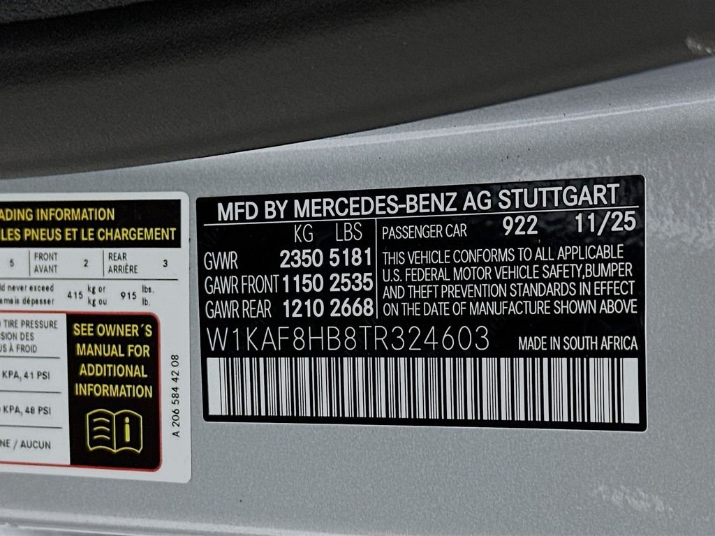 2026 Mercedes-Benz C-Class Sedan AMG C43 - Photo 34