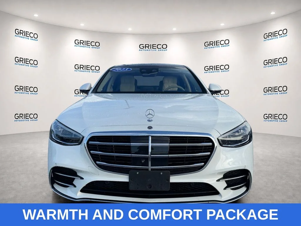Used 2023 Diamond White Mercedes-Benz S 580 image 2