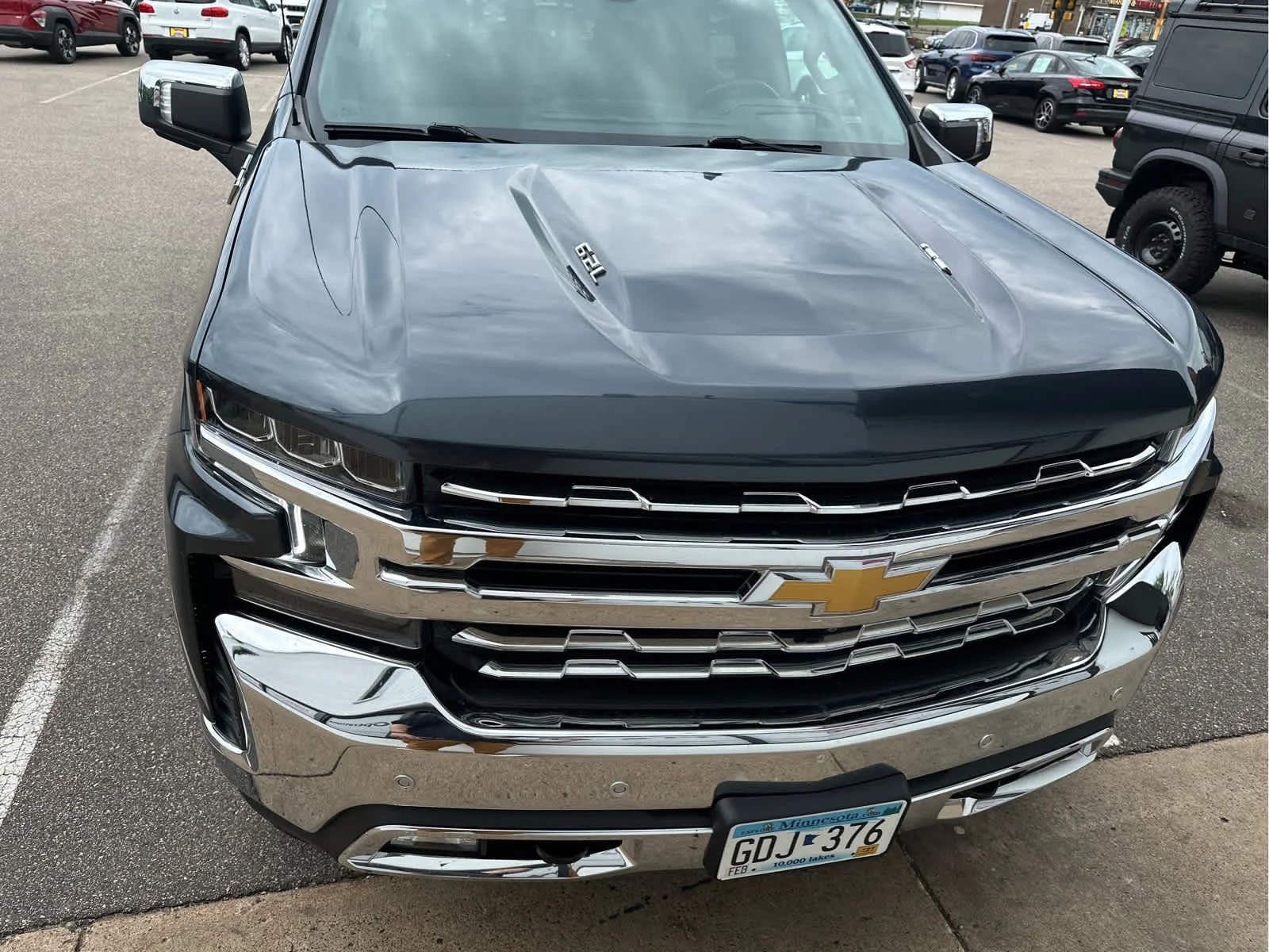 Used 2021 Shadow Gray Metallic Chevrolet LTZ image 2
