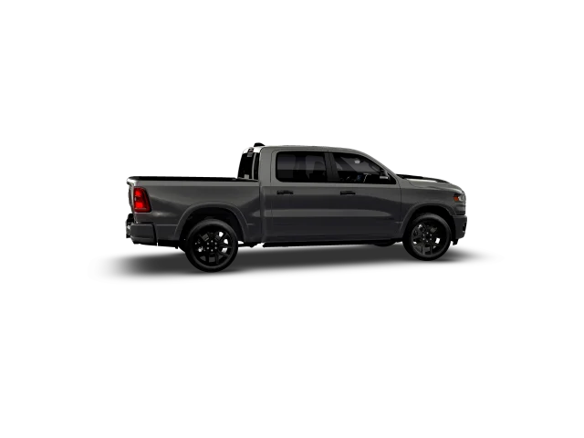 New 2026 Granite Crystal Metallic Clear-Coat Exterior Paint RAM Laramie image 15