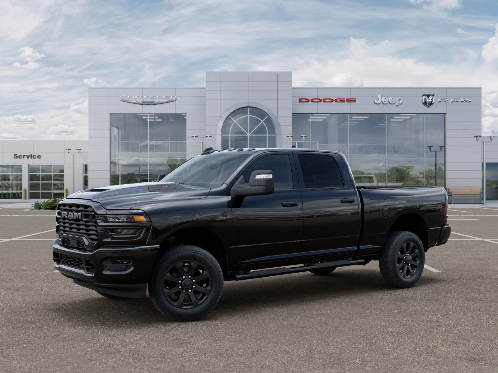 New 2026 Diamond Black Crystal Pearl-Coat Exterior Paint RAM Black Express image 34