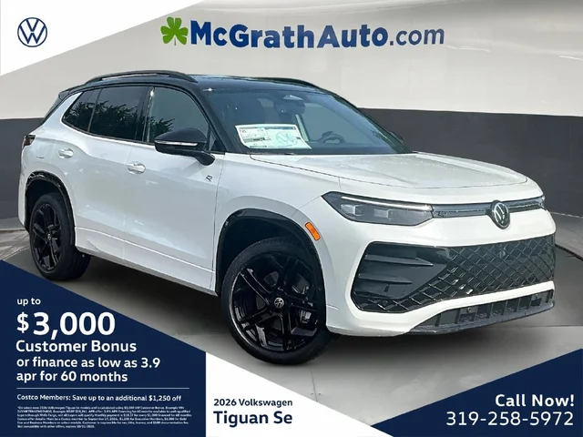 2026 Volkswagen Tiguan SE R-Line Black