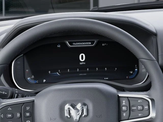 New 2026 Granite Crystal Metallic Clear-Coat Exterior Paint RAM Laramie image 17
