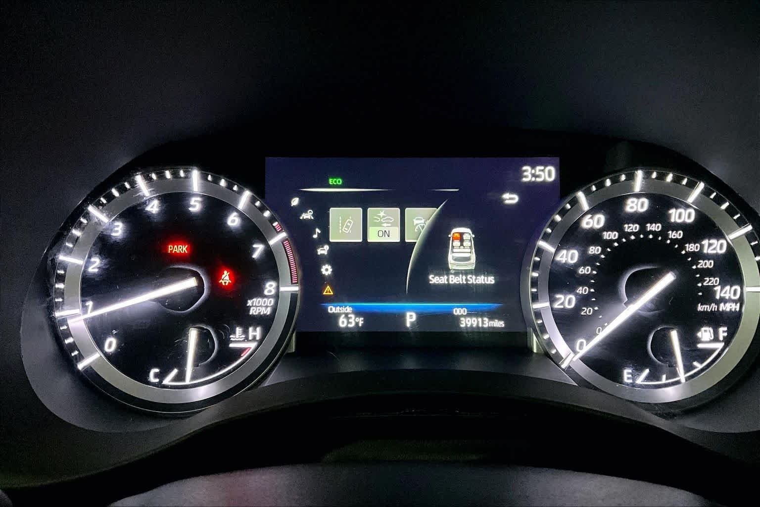 Used 2022 Midnight Black Metallic Toyota XLE image 44