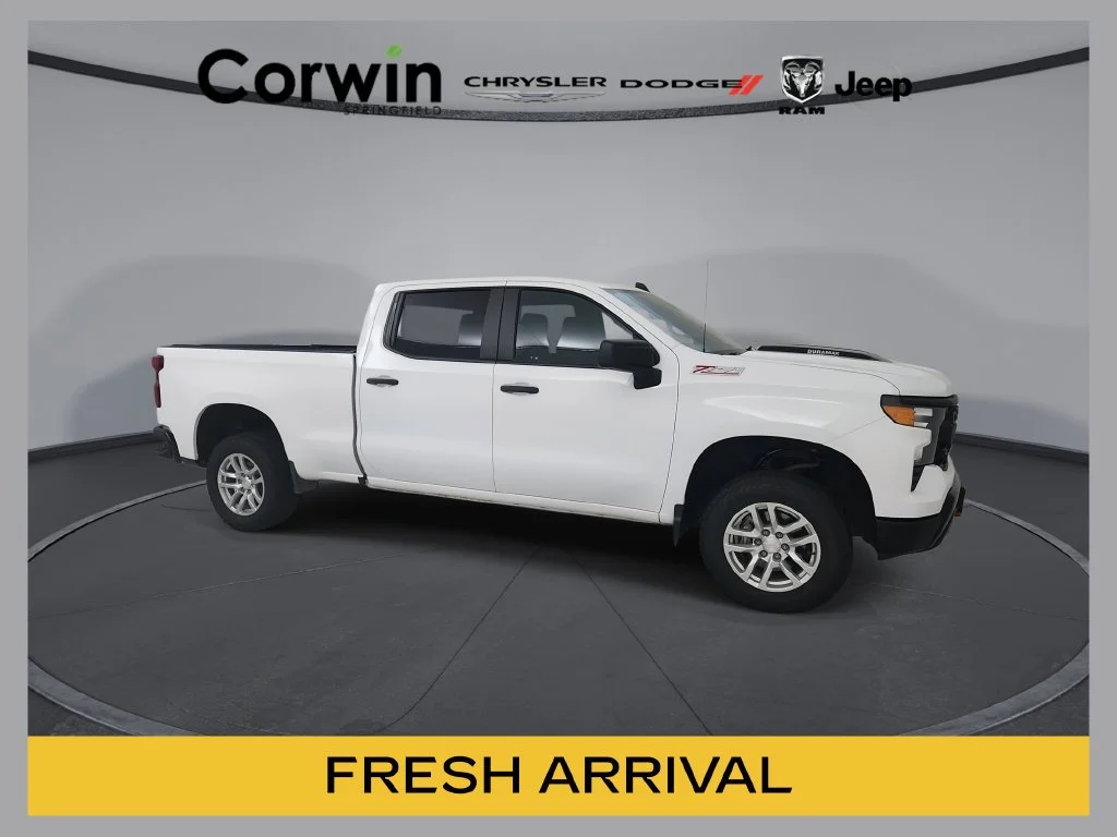 Used 2024 White Chevrolet Custom Trail Boss image 1