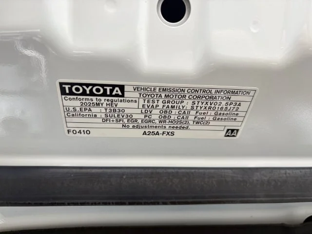 Certified Used 2025 White Toyota SE image 10