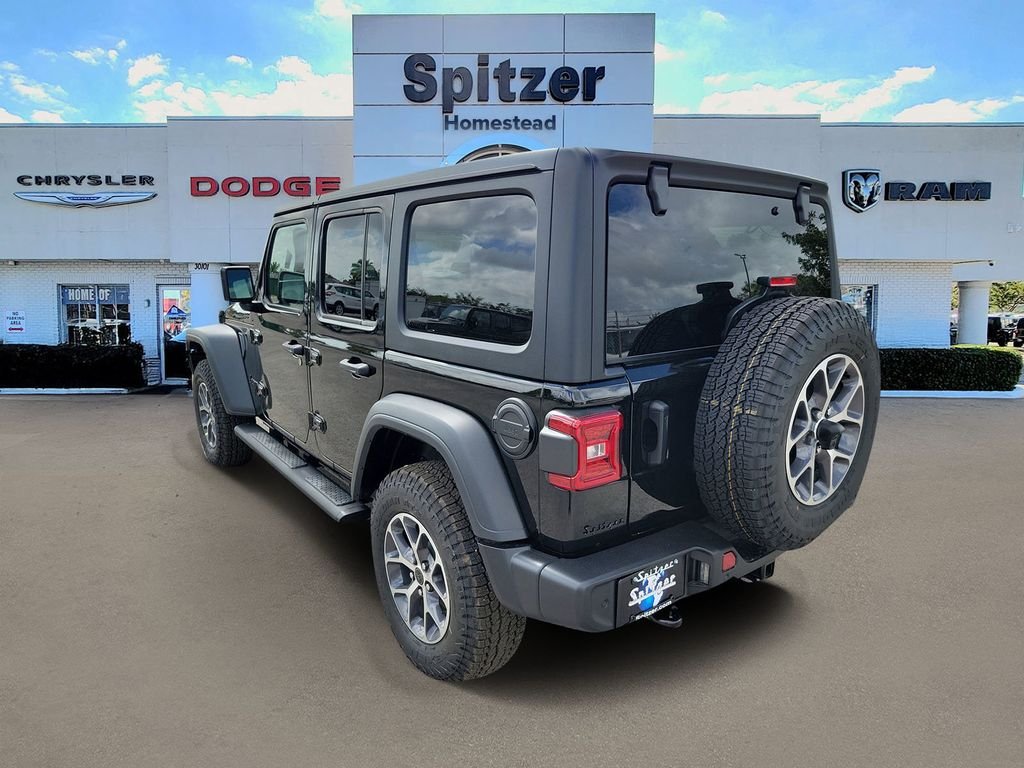 New 2026 Black Clearcoat Jeep Sport S image 3