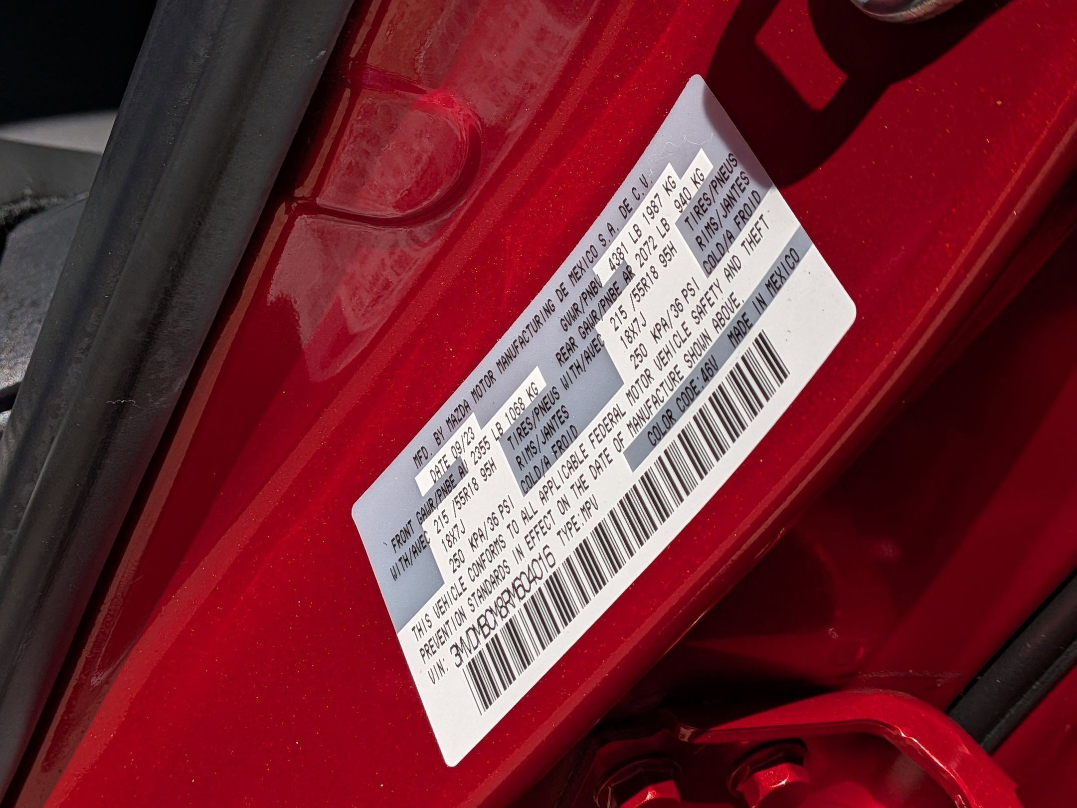 Used 2024 Soul Red Crystal Metallic Mazda 2.5 S Preferred Package image 32