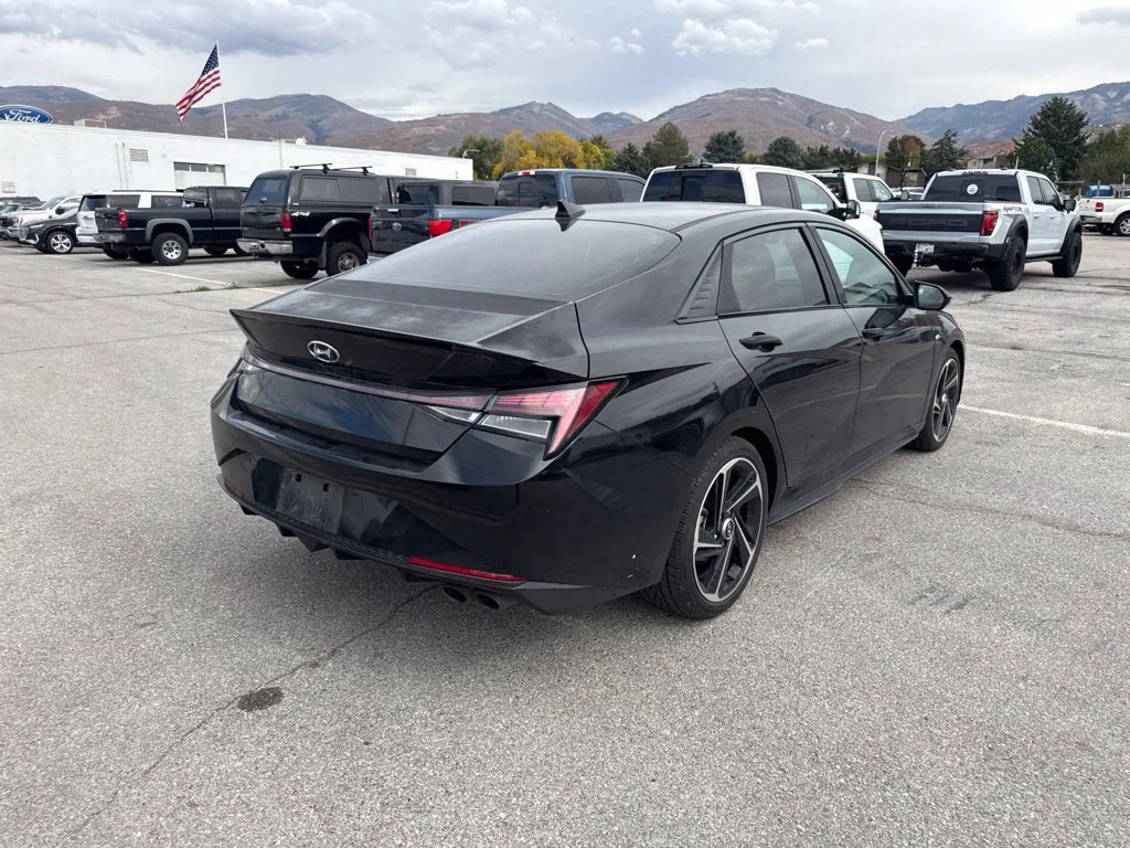 Used 2021 Phantom Black Hyundai N Line image 8