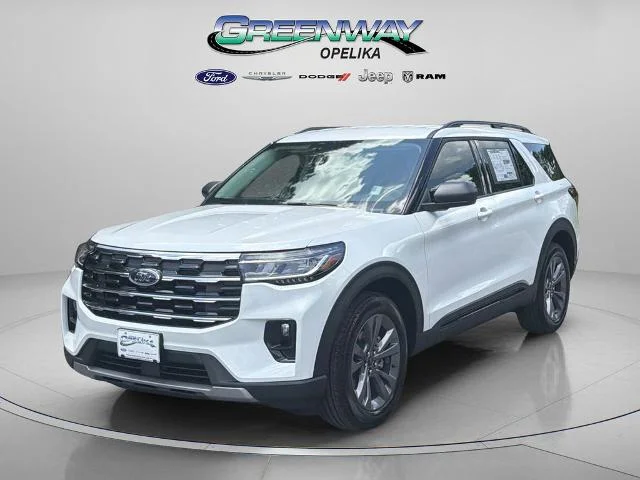 New 2026 Star White Metallic Tri-Coat Ford Active image 3