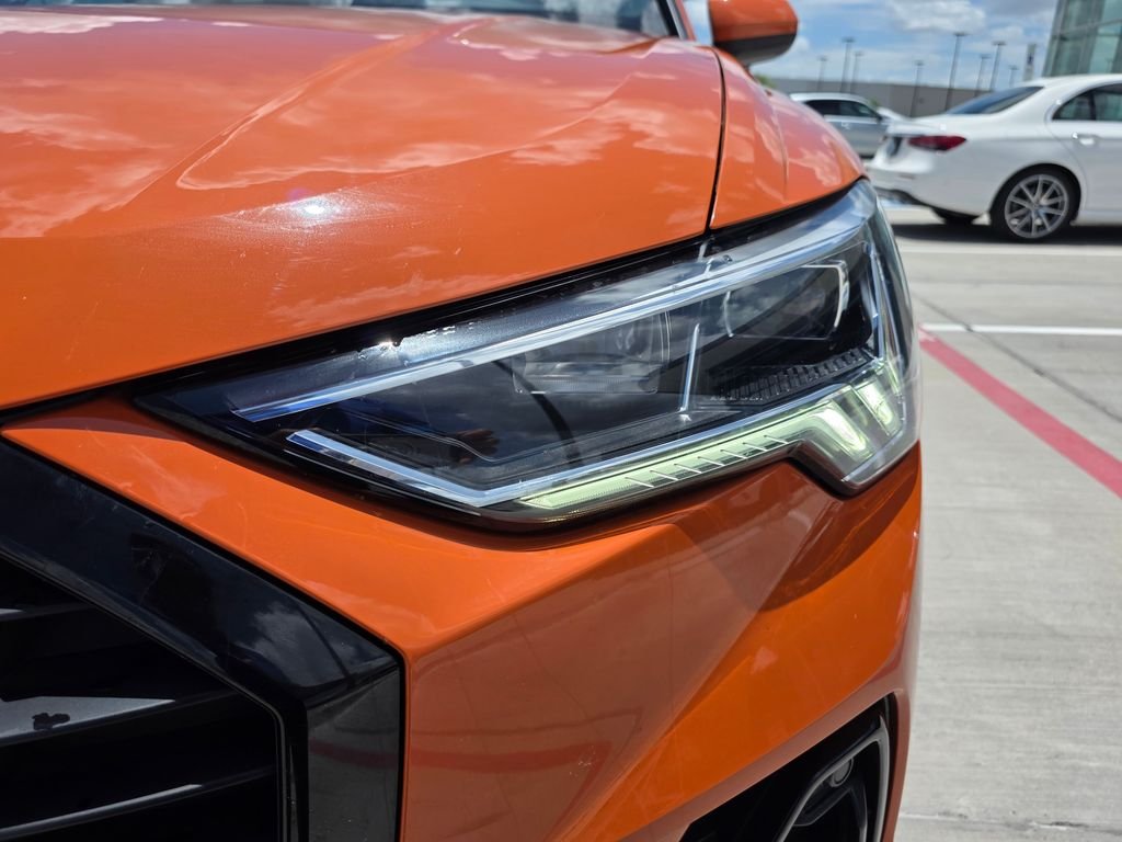 Used 2024 Orange Audi Premium Plus image 8