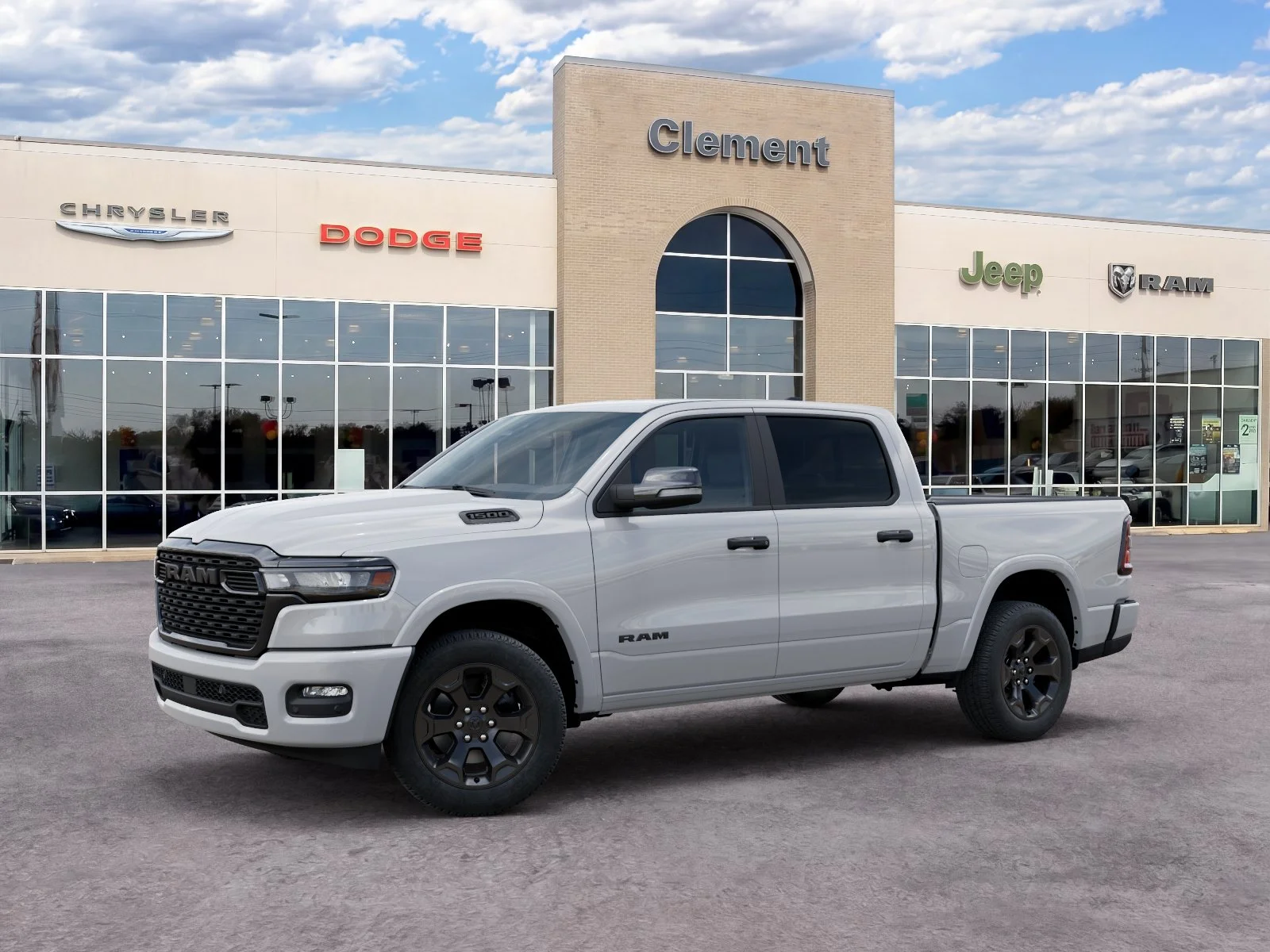 New 2026 Bright White Clear-Coat Exterior Paint RAM Big Horn/Lone Star image 31