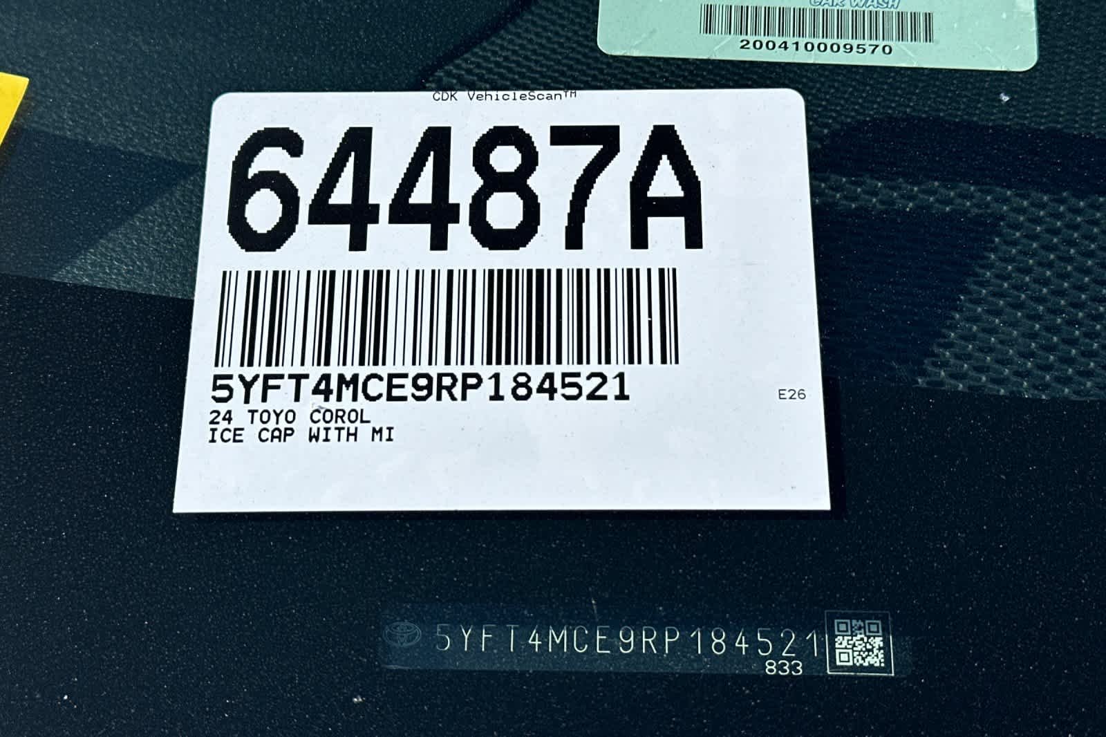 Certified Used 2024 Ice Cap/Midnight Black Metallic Toyota XSE image 3
