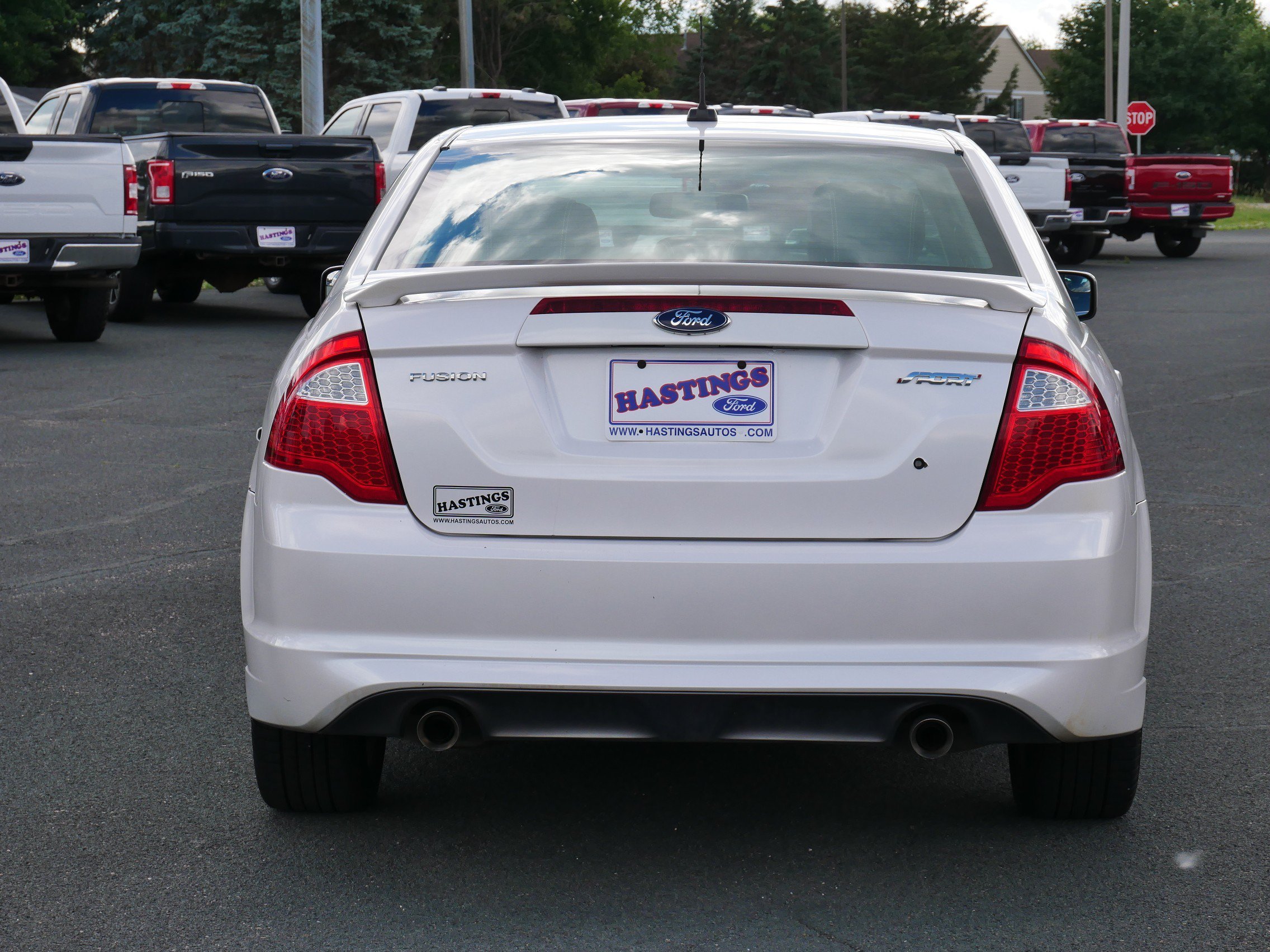 Used 2012 White Ford SPORT image 4
