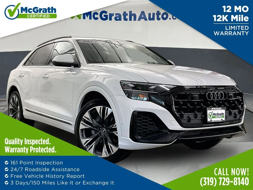 Used 2024 White Audi 55 Premium Plus image 1