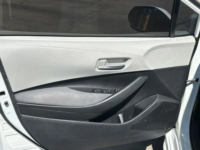 Used 2021 Super White Toyota LE image 18