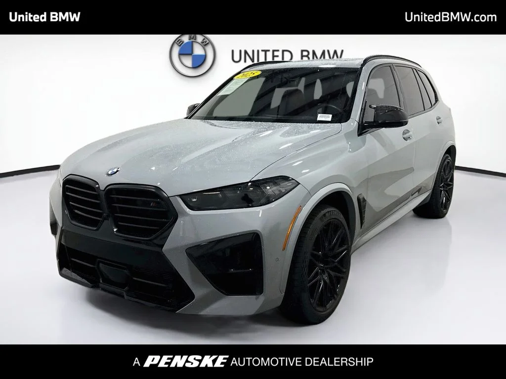 Certified Used 2025 Gray Metallic BMW Competition image 1