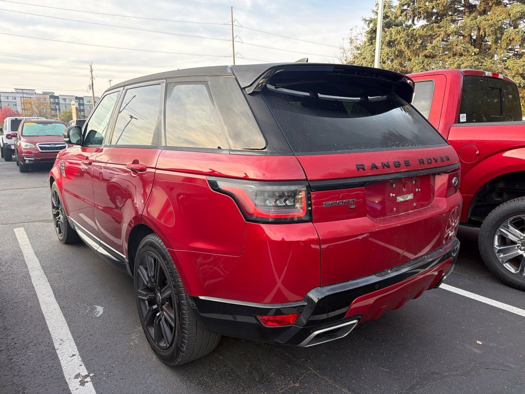 Used 2021 Firenze Red Metallic Land Rover HSE Silver Edition image 2