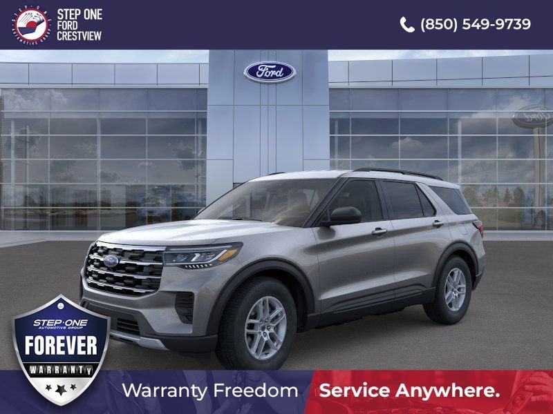 New 2026 Carbonized Gray Metallic Ford Active image 1
