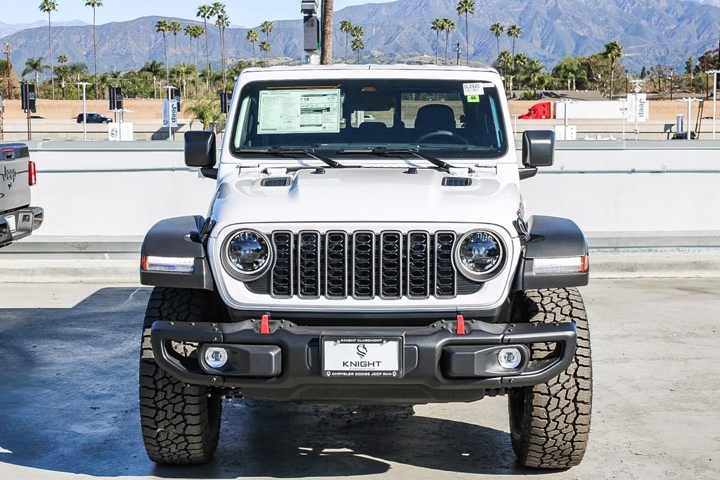 New 2026 Bright White Clearcoat Jeep Rubicon image 3