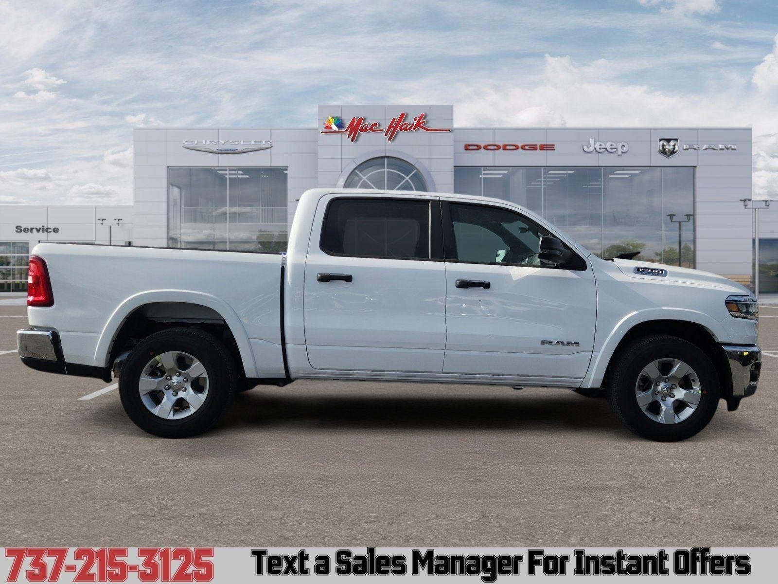 New 2026 Bright White Clear-Coat Exterior Paint RAM Lone Star image 6