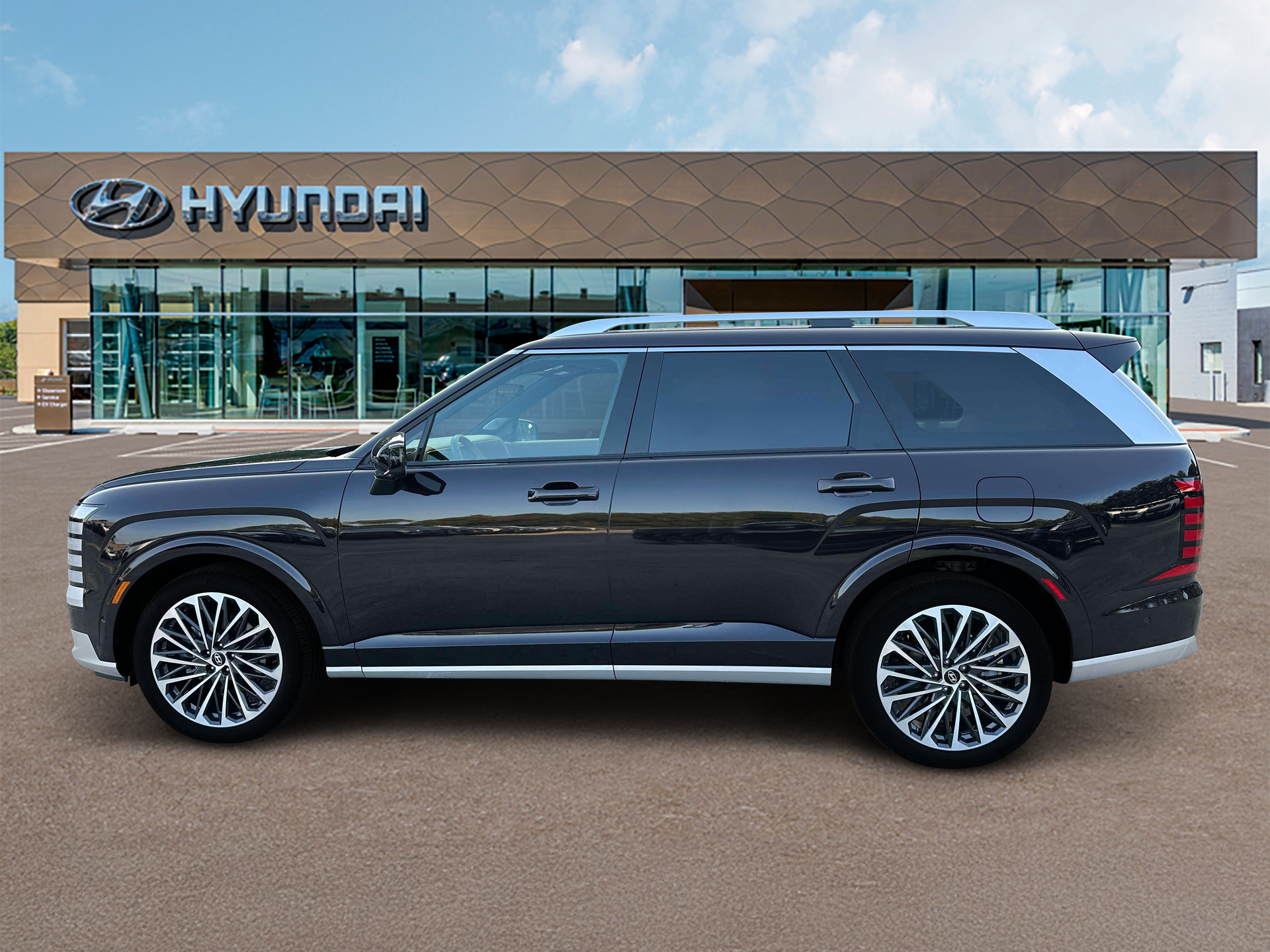 New 2027 Galaxy Maroon Pearl Hyundai Calligraphy image 3