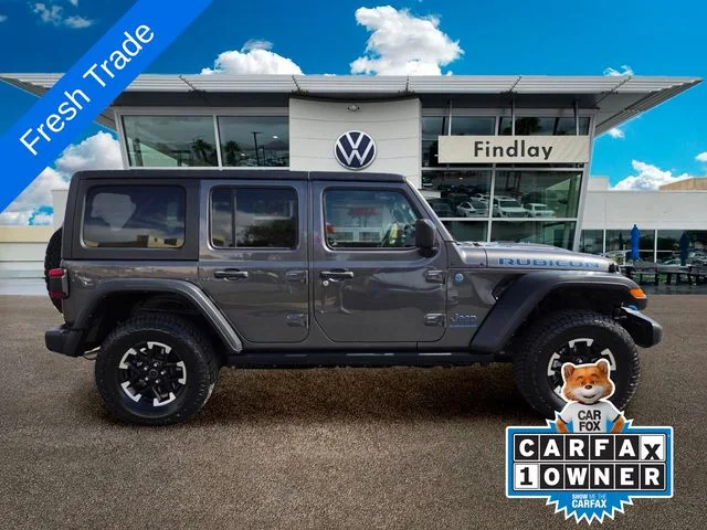 Used 2024 Gray Jeep Rubicon 4xe image 7