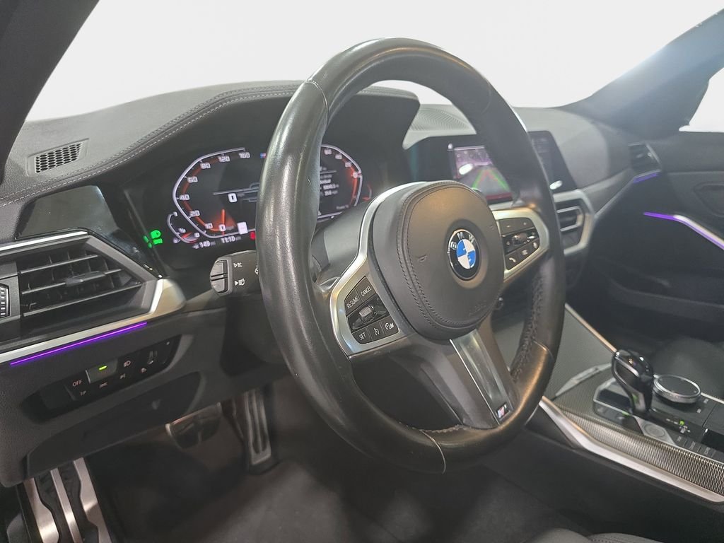 Used 2021 Sunset Orange Metallic BMW M340i image 25