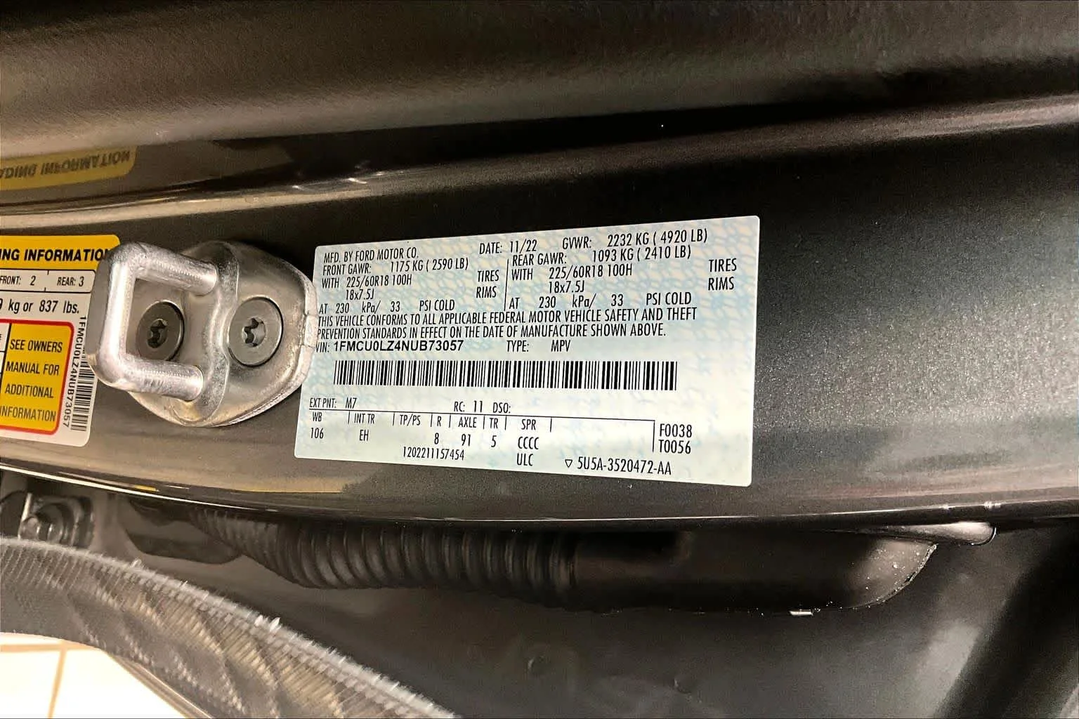 Used 2022 Carbonized Gray Metallic Ford Titanium Plug-In Hybrid image 32