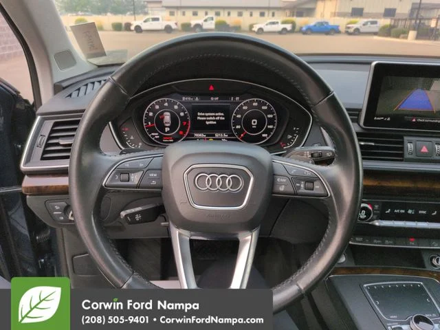 Used 2018 Blue Audi 2.0T Premium Plus image 14
