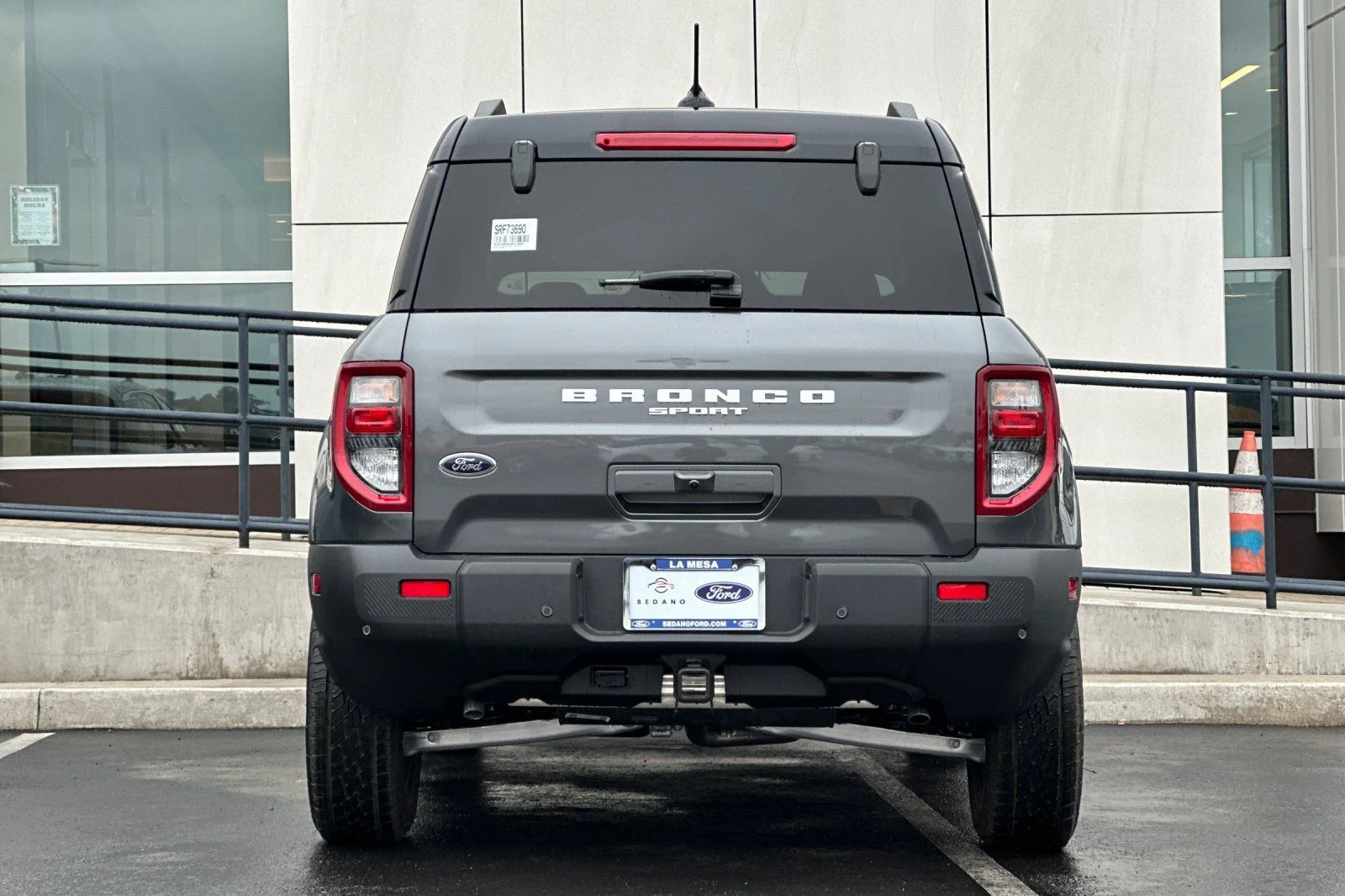 New 2025 Carbonized Gray Metallic Ford Badlands® image 4