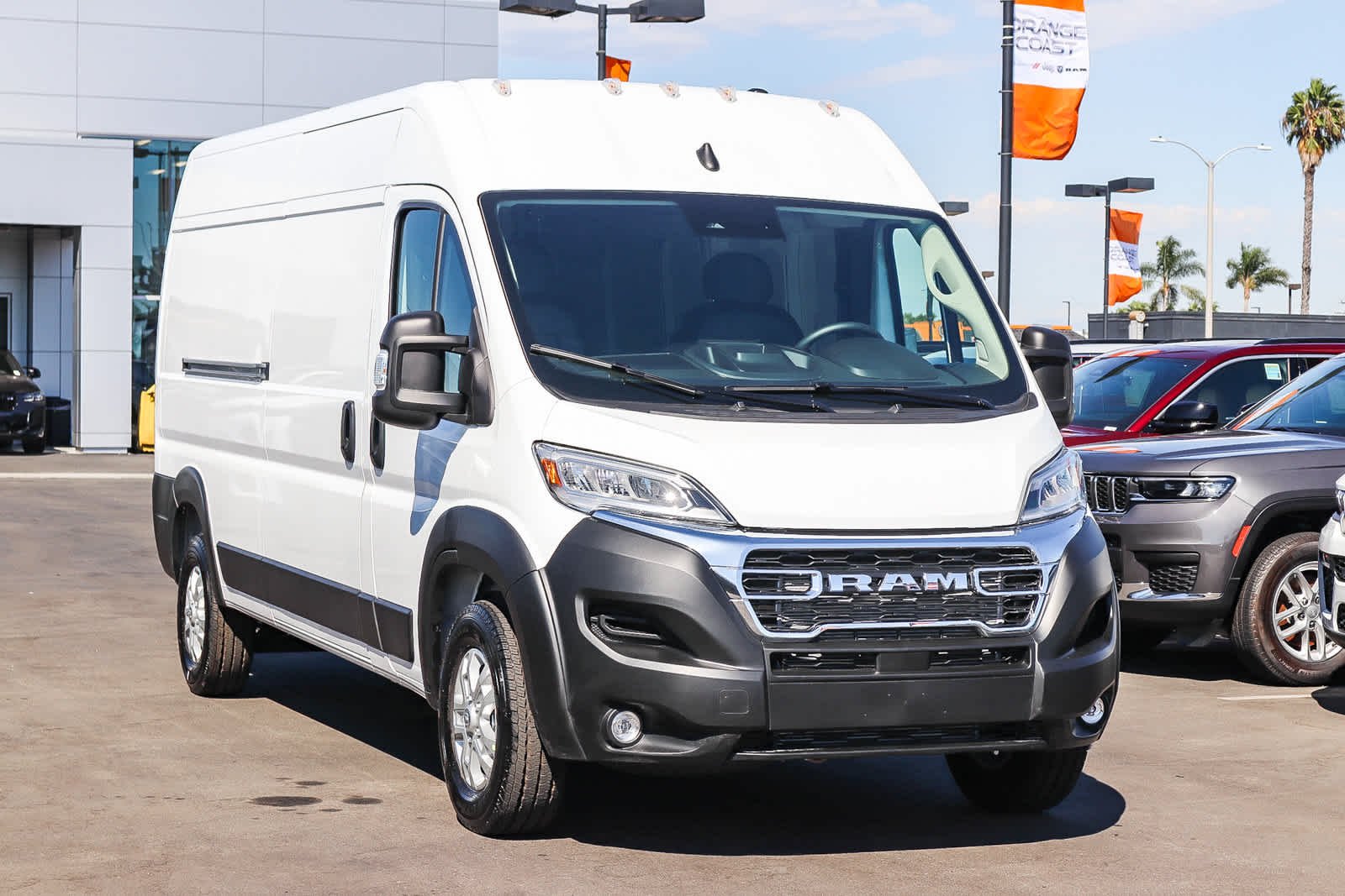 New 2027 Bright White Clearcoat RAM SLT image 3