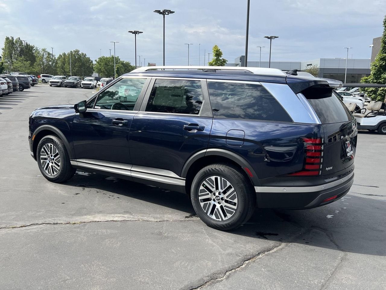 New 2026 Classy Blue Pearl Hyundai SEL Premium 8P image 11