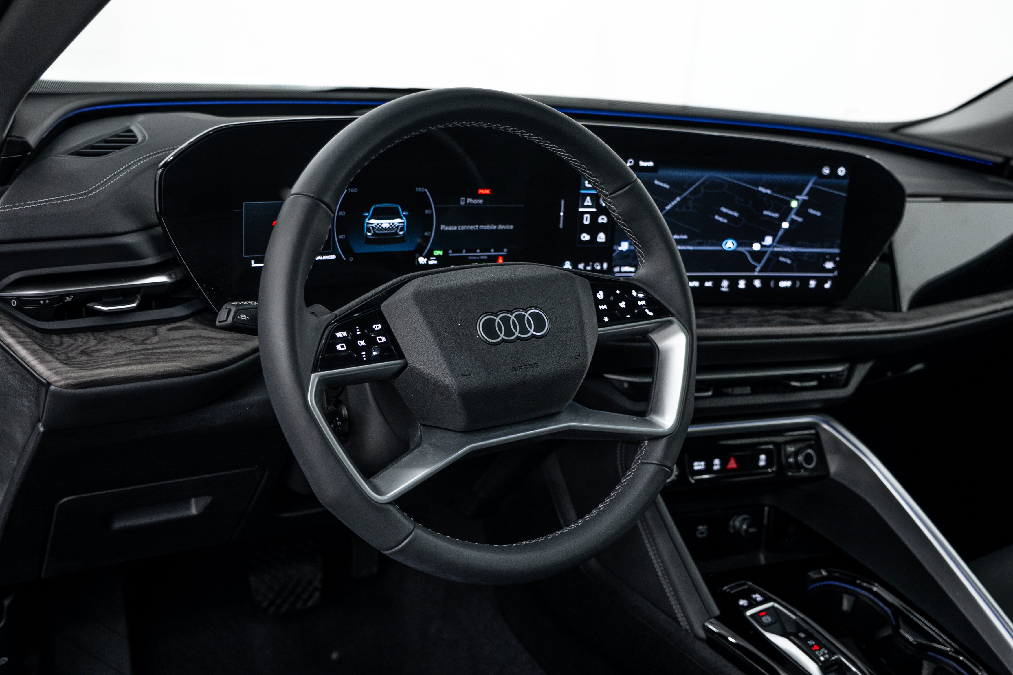 Used 2025 Glacier White Metallic Audi Premium Plus image 11