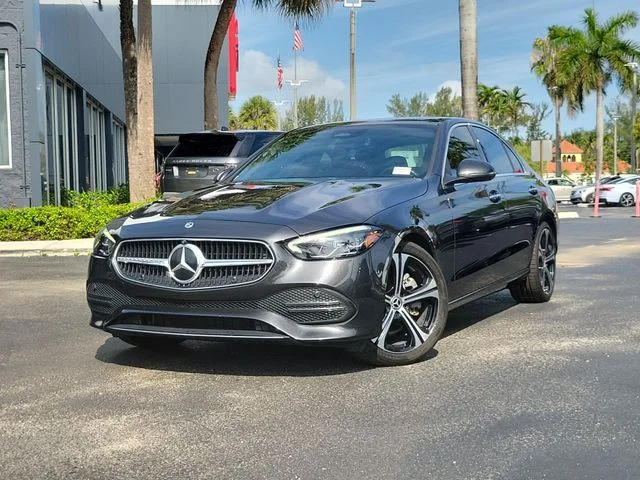 Used 2023 Gray Mercedes-Benz C 300 image 30