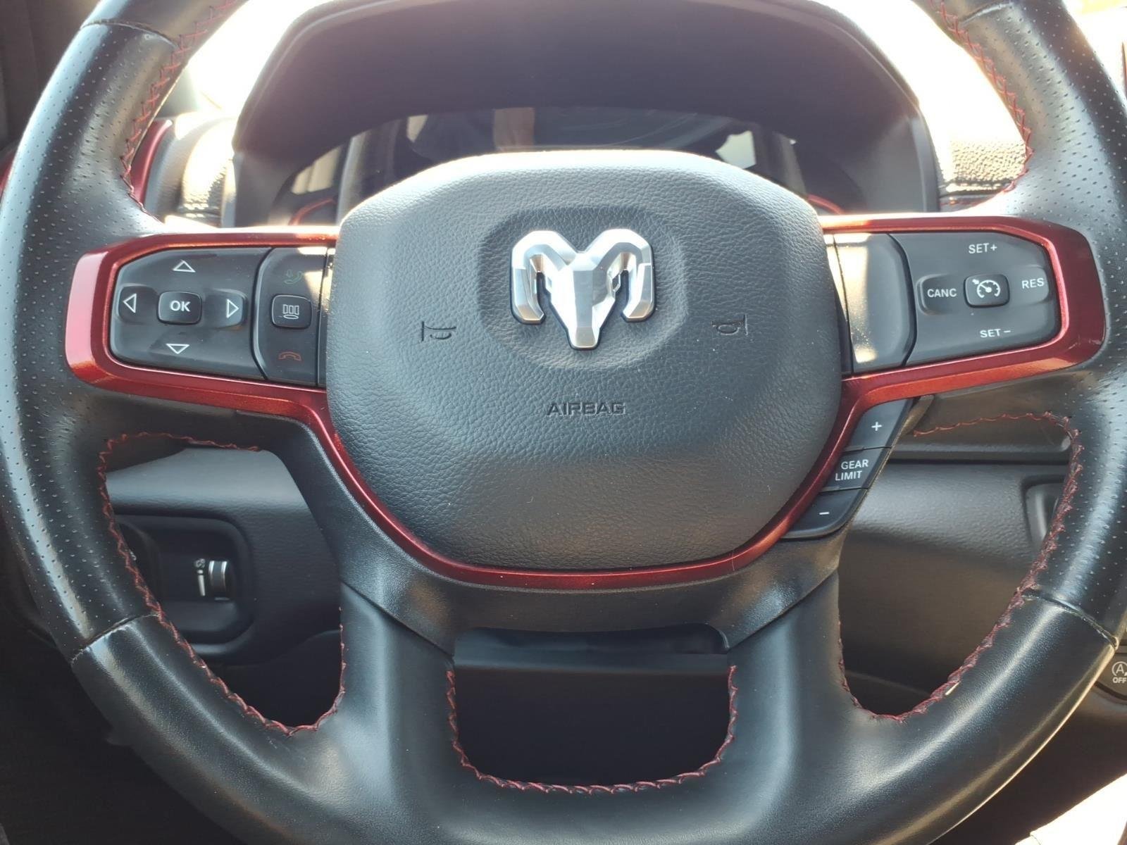 Used 2023 Flame Red Clearcoat Ram Rebel image 25